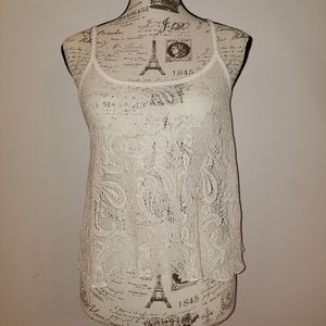 Womans lace tank top
